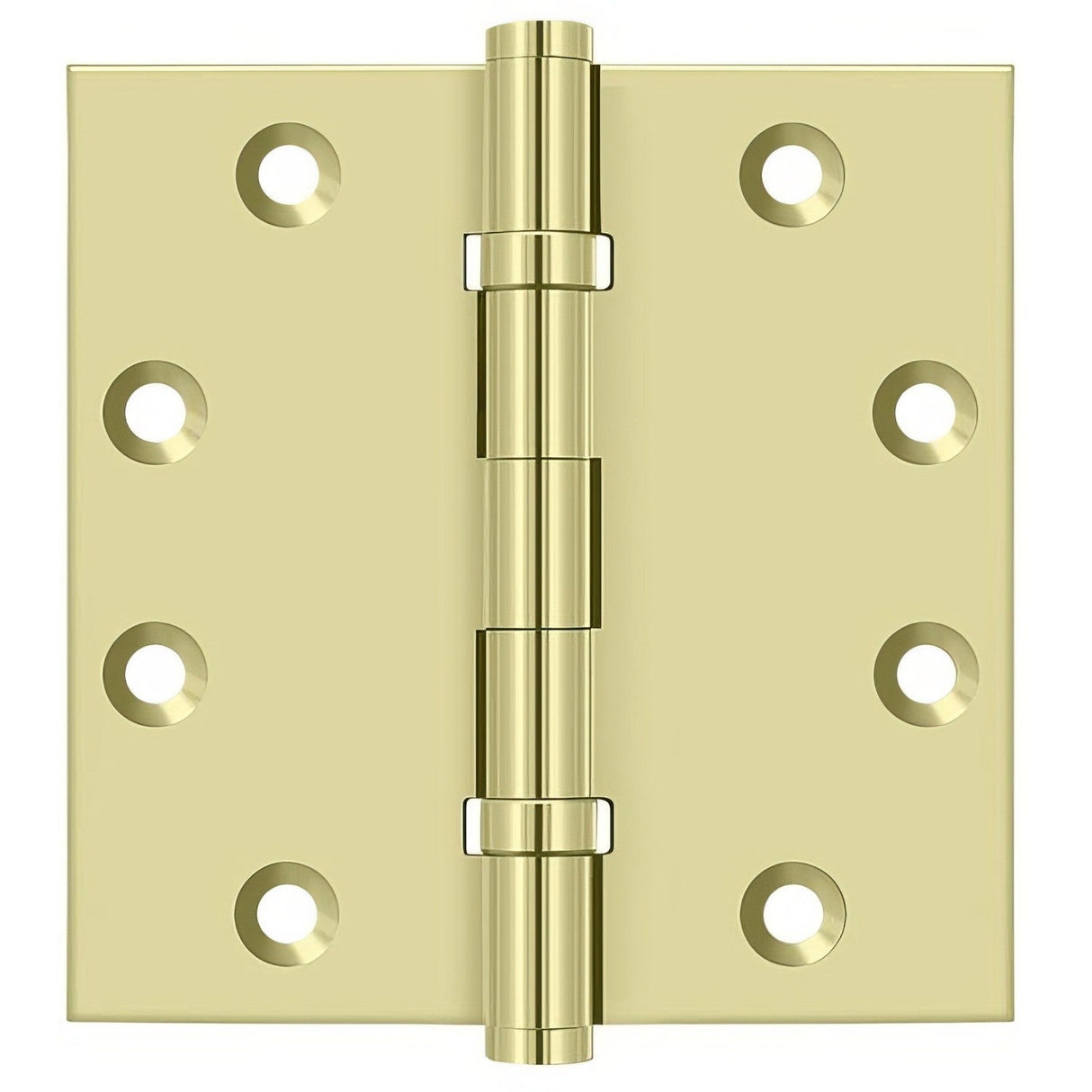 Deltana DSB45B 4-1/2" x 4-1/2" Square Corner Ball Bearing Door Hinge