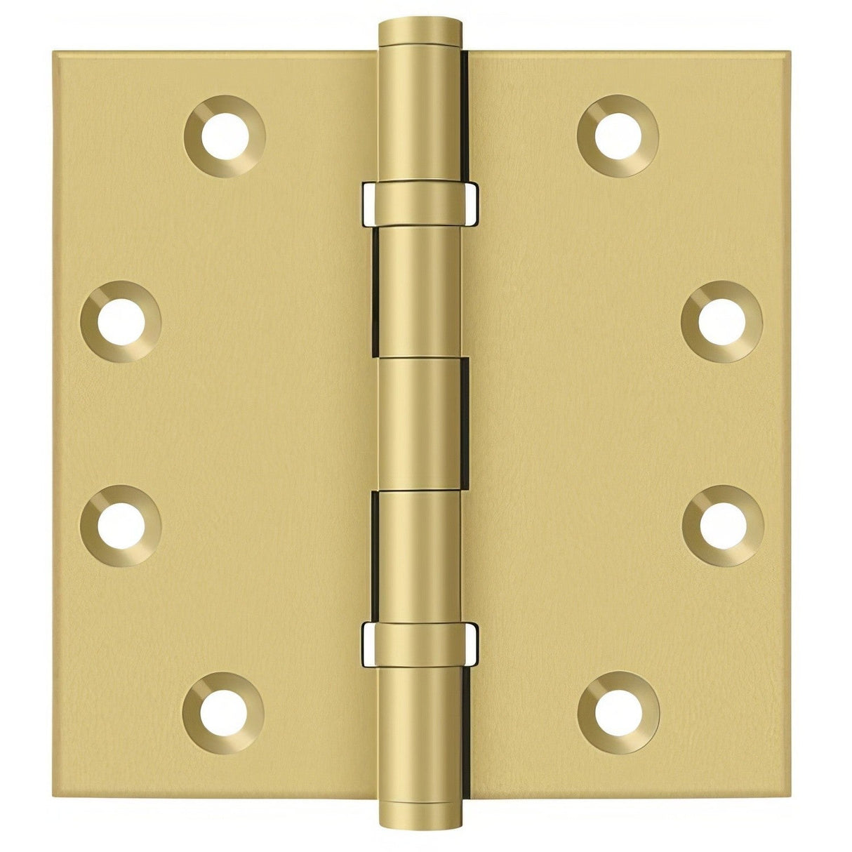 Deltana DSB45B 4-1/2" x 4-1/2" Square Corner Ball Bearing Door Hinge