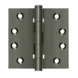 Deltana DSB4B 4" x 4" Square Corner Ball Bearing Door Hinge