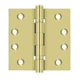 Deltana DSB4B 4" x 4" Square Corner Ball Bearing Door Hinge