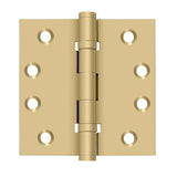 Deltana DSB4B 4" x 4" Square Corner Ball Bearing Door Hinge
