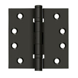 Deltana DSB4NB 4" x 4" NRP Square Corner Ball Bearing Door Hinge