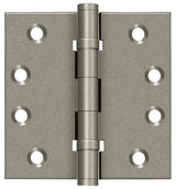 Deltana DSB4NB 4" x 4" NRP Square Corner Ball Bearing Door Hinge