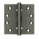 Deltana DSB4NB 4" x 4" NRP Square Corner Ball Bearing Door Hinge