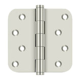 Deltana DSB4R5-RZ 4" x 4" 5/8" Radius Corner Door Hinge