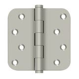 Deltana DSB4R5-RZ 4" x 4" 5/8" Radius Corner Door Hinge