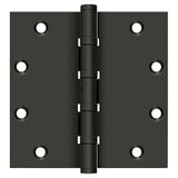 Deltana DSB55NB 5" x 5" NRP Square Corner Ball Bearing Door Hinge