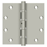 Deltana DSB55NB 5" x 5" NRP Square Corner Ball Bearing Door Hinge