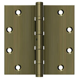 Deltana DSB55NB 5" x 5" NRP Square Corner Ball Bearing Door Hinge