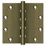 Deltana DSB55NB 5" x 5" NRP Square Corner Ball Bearing Door Hinge