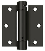 Deltana DSH35U 3-1/2" x 3-1/2" NRP Square Corner Spring Hinge