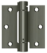 Deltana DSH35U 3-1/2" x 3-1/2" NRP Square Corner Spring Hinge