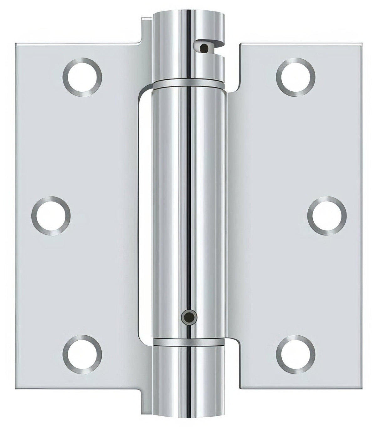 Deltana DSH35U 3-1/2" x 3-1/2" NRP Square Corner Spring Hinge