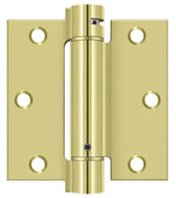Deltana DSH35U 3-1/2" x 3-1/2" NRP Square Corner Spring Hinge