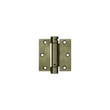 Deltana DSH35U 3-1/2" x 3-1/2" NRP Square Corner Spring Hinge