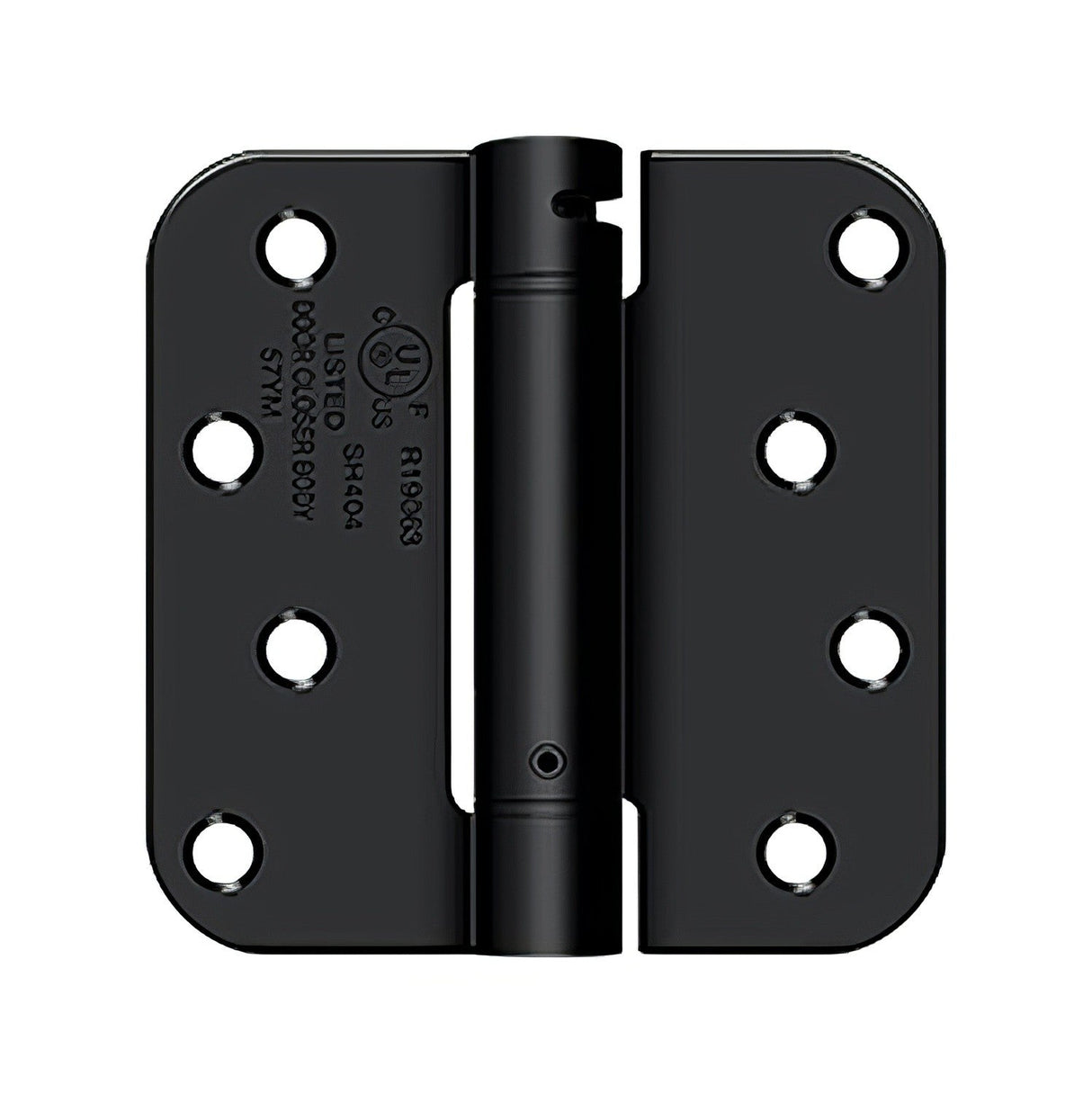Deltana DSH4R5 4" x 4" NRP Spring Hinge with 5/8" Radius Corner - Sold Each