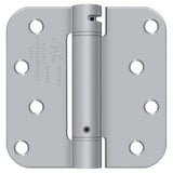Deltana DSH4R5 4" x 4" NRP Spring Hinge with 5/8" Radius Corner - Sold Each