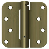 Deltana DSH4R5 4" x 4" NRP Spring Hinge with 5/8" Radius Corner - Sold Each