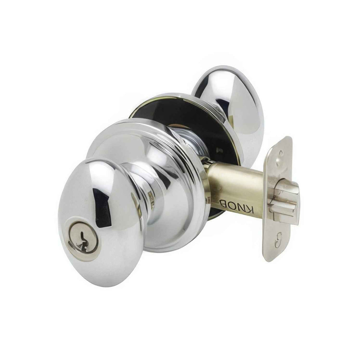Copper Creek EK2040 Egg Style Keyed Entry Door Knob