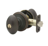Copper Creek EK2040 Egg Style Keyed Entry Door Knob