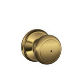 Schlage F40-AND F-Series Andover Privacy Door Knob