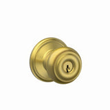 Schlage F51A-GEO F-Series Georgian Single Cylinder Panic Proof Keyed Entry Door Knob