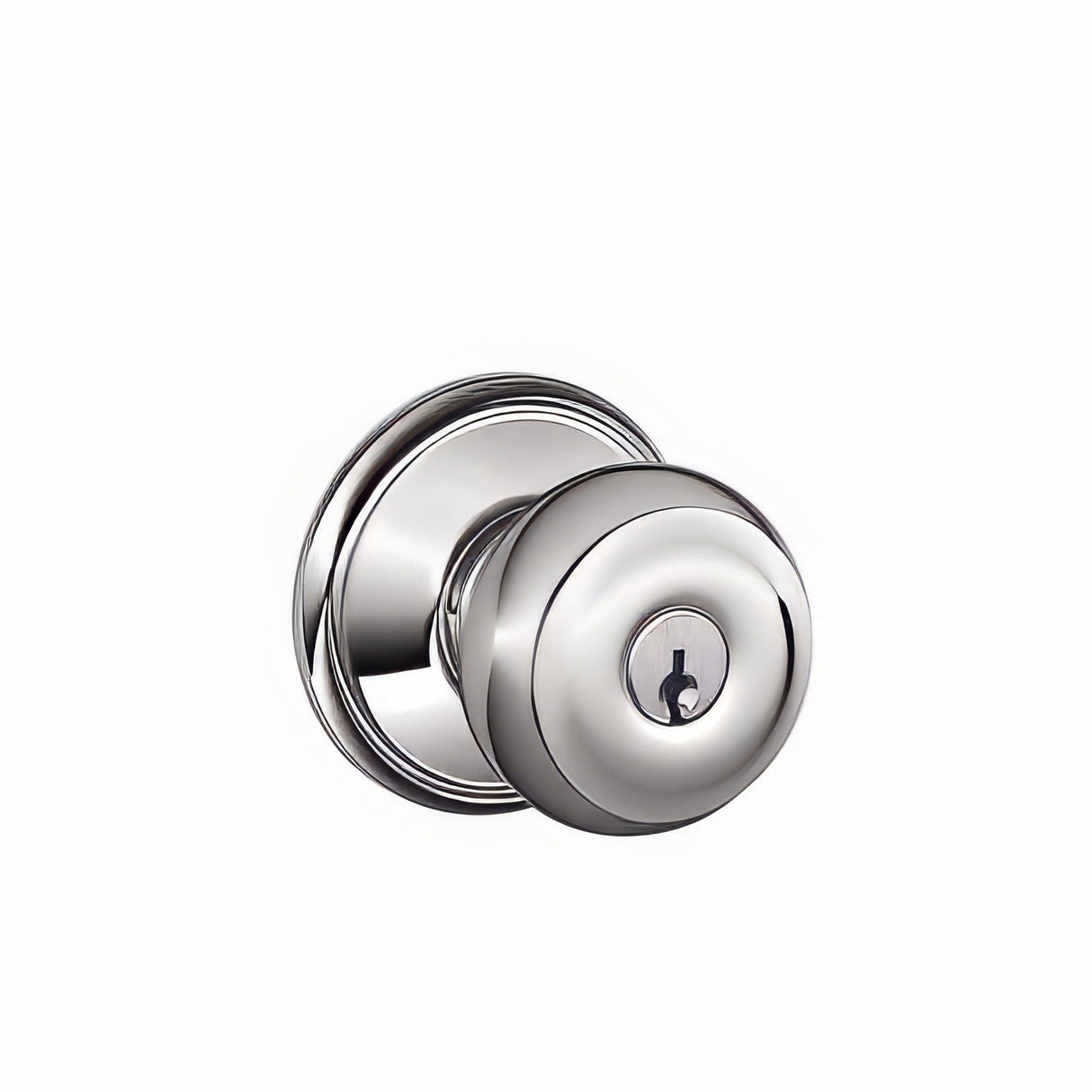 Schlage F51A-GEO F-Series Georgian Single Cylinder Panic Proof Keyed Entry Door Knob