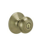 Schlage F51A-PLY F-Series Plymouth Single Cylinder Keyed Entrance Lock Door Knob