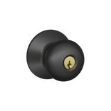 Schlage F51A-PLY F-Series Plymouth Single Cylinder Keyed Entrance Lock Door Knob