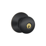 Schlage F51A-PLY F-Series Plymouth Single Cylinder Keyed Entrance Lock Door Knob