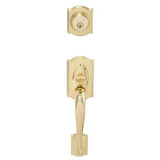 Schlage F62-CAM-GEO F-Series Camelot Double Cylinder Handleset
