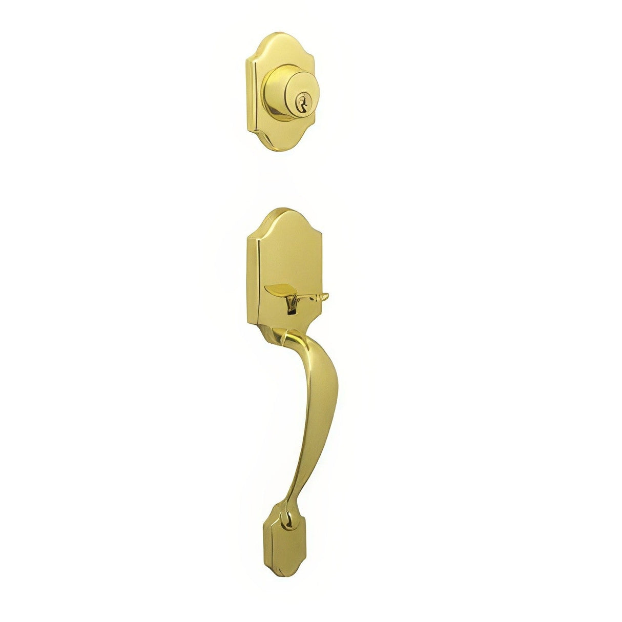 Schlage JH58PRS Paris Single Cylinder Keyed Entry Handleset