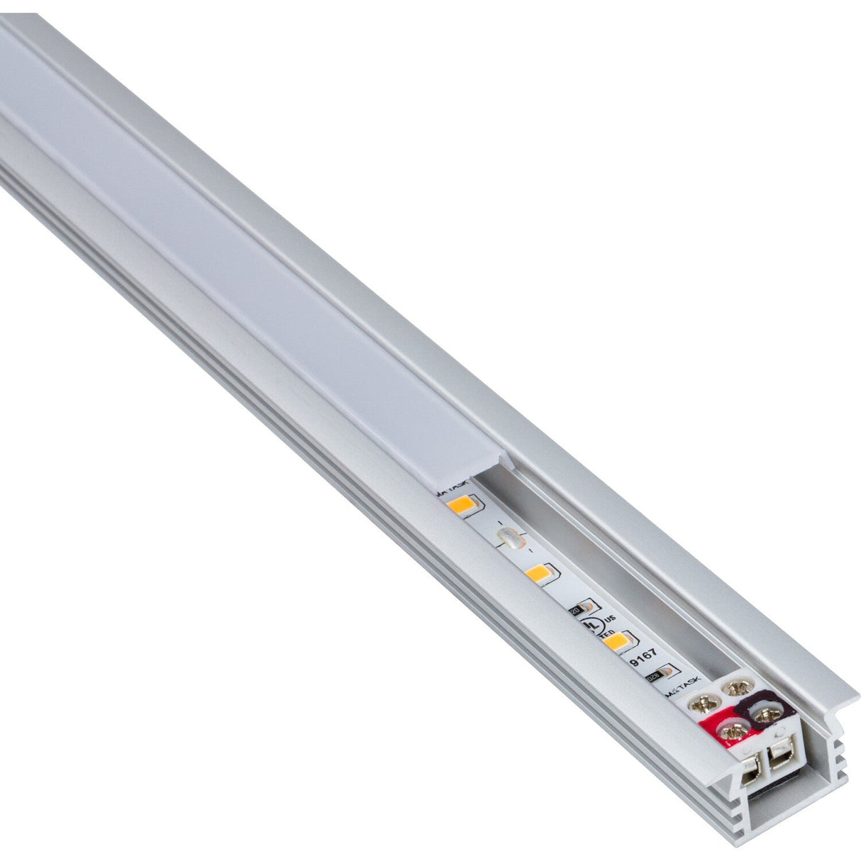 Task Lighting LR1PX12V39-05W3 36-3/16" 120 Lumens/Ft. 12-Volt Accent Output Recessed Linear Fixture