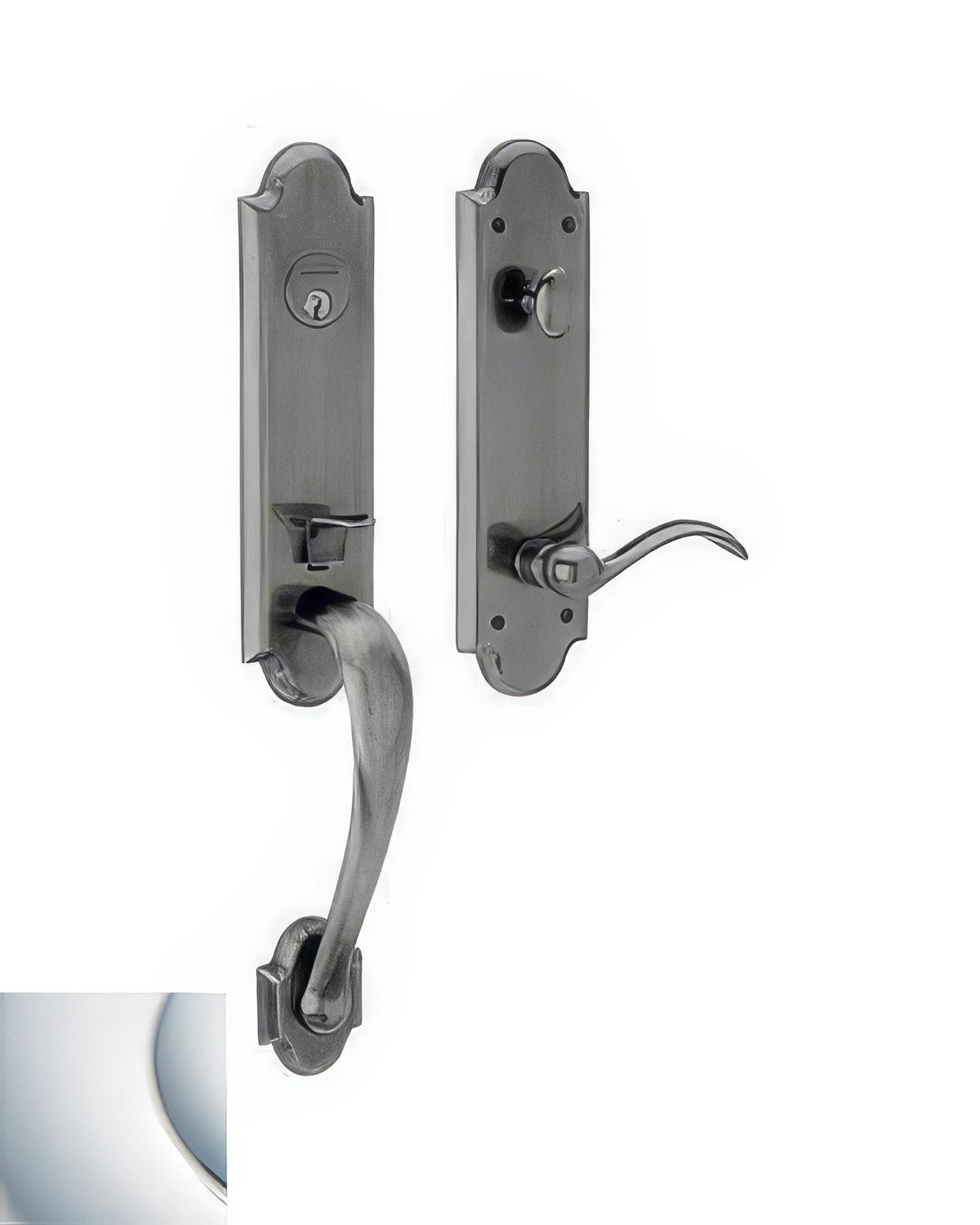 Baldwin M512.RENT Boulder Right Hand Single Cylinder Mortise Entry Handleset