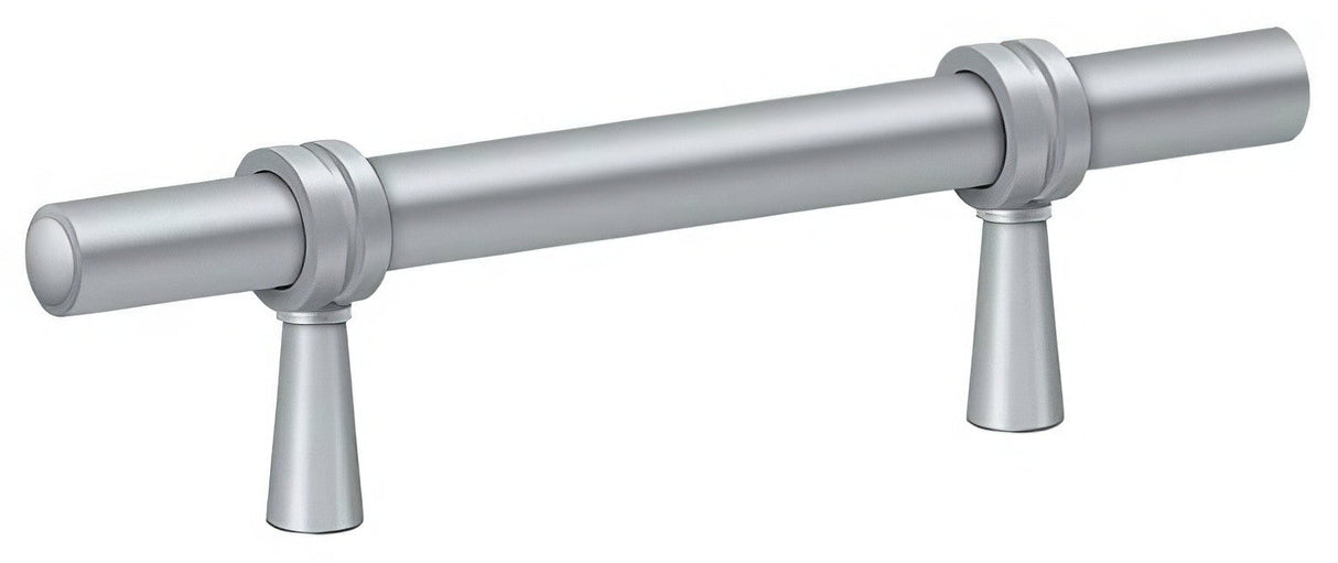 Deltana P310U 4-3/4" Adjustable Cabinet Bar Pull