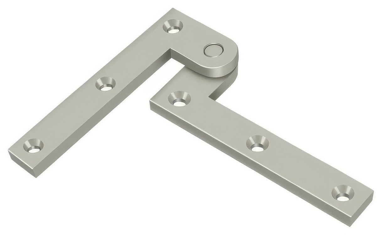 Deltana PH35U 3-7/8" x 5/8" x 1/4" Pivot Hinge Door Set