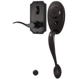 Weslock R1411-U-SL2D Bordeau Panic Proof Keyed Entry with Bordeau Right Hand Door Lever