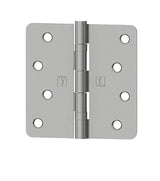 Hager RCBB1741 4" x 4" Radius Corner Ball Bearing Hinges