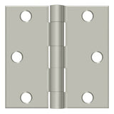 Deltana S33-R 3" x 3" Square Corner Door Hinge