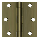 Deltana S33U-R 3" x 3" Square Corner Door Hinge