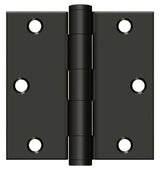 Deltana S35HD 3-1/2" x 3-1/2" Square Corner Door Hinge