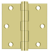 Deltana S35HD 3-1/2" x 3-1/2" Square Corner Door Hinge