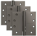 Ives S3P1020FRP 4" x 4" Square Corner Plain Bearing Mortise Hinges