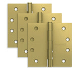 Ives S3P1020FRP 4" x 4" Square Corner Plain Bearing Mortise Hinges