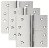 Ives S3P1020FRP 4" x 4" Square Corner Plain Bearing Mortise Hinges