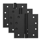 Ives S3P1020FRP 4" x 4" Square Corner Plain Bearing Mortise Hinges