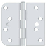Deltana S44058TT-LH 4" x 4" 5/8" Radius Corner Door Hinge