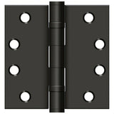Deltana S44HDBB 4" x 4" Square Corner Ball Bearing Door Hinge