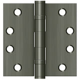 Deltana S44HDBB 4" x 4" Square Corner Ball Bearing Door Hinge