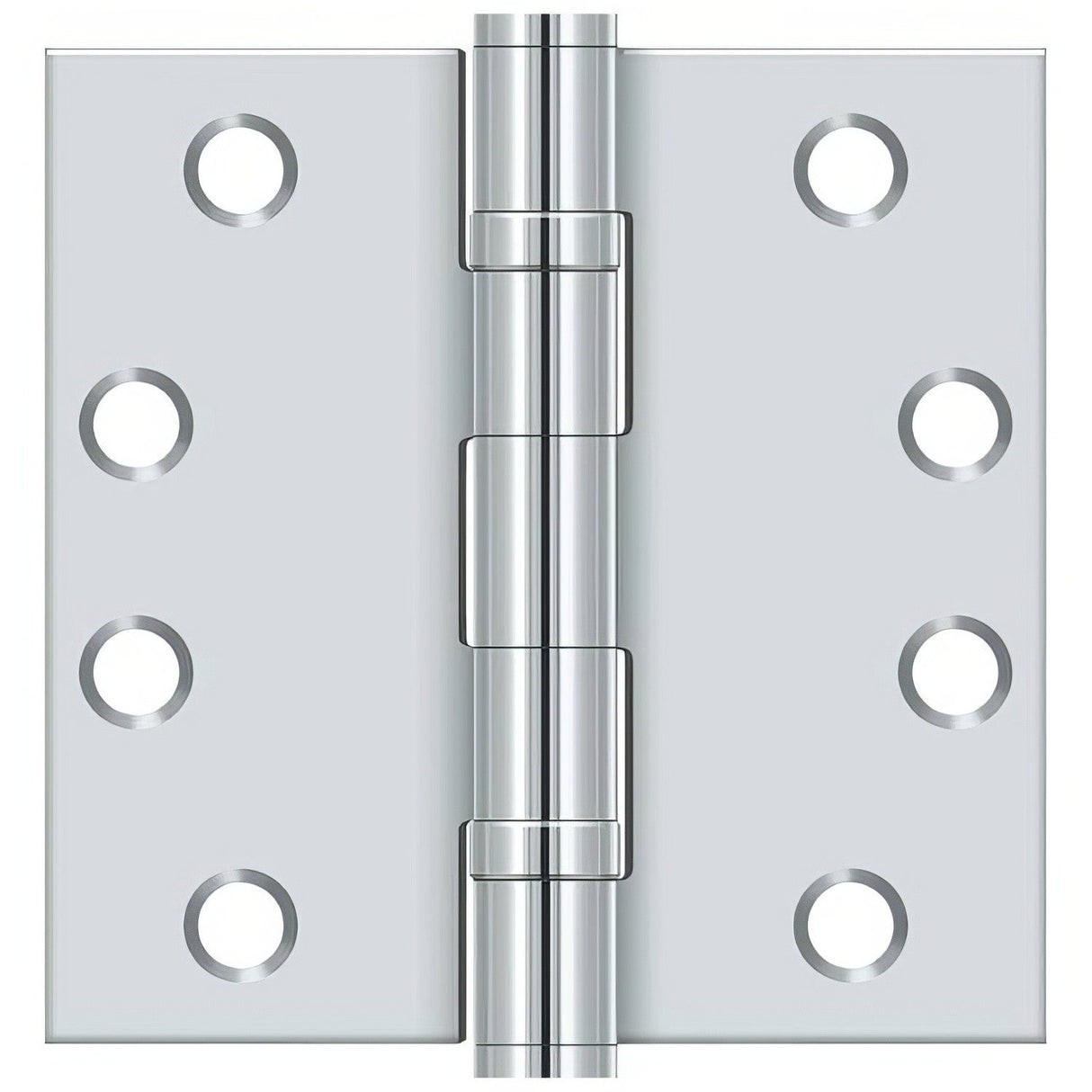 Deltana S44HDBB 4" x 4" Square Corner Ball Bearing Door Hinge